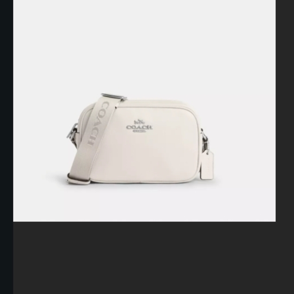 Coach Women's White Crossbody Bag